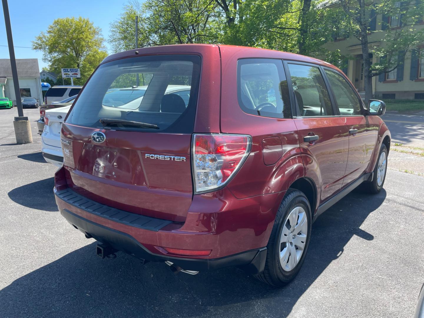 2009 Red Subaru Forester 2.5X (JF2SH61689H) with an 2.5L H4 SOHC 16V engine, 4-Speed Automatic Overdrive transmission, located at 101 N. Main Street, Muncy, PA, 17756, (570) 546-5462, 41.207691, -76.785942 - Photo#3